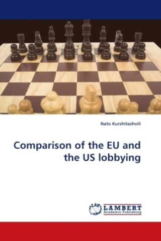 Carte Comparison of the EU and the US lobbying Nato Kurshitashvili