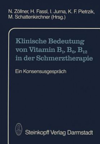 Könyv Klinische Bedeutung von Vitamin B1, B6, B12 in der Schmerztherapie N. Zöllner