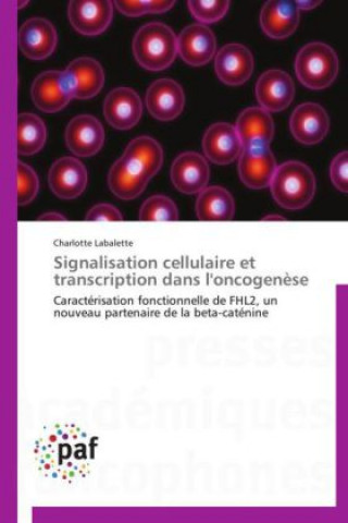 Könyv Signalisation cellulaire et transcription dans l'oncogenèse Charlotte Labalette