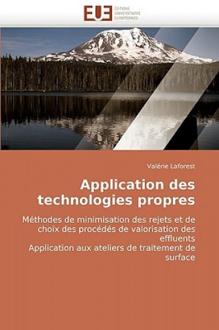 Knjiga Application Des Technologies Propres Laforest-V
