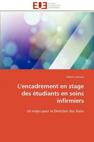 Carte L'Encadrement En Stage Des  tudiants En Soins Infirmiers Valérie Lamasse
