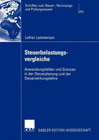 Kniha Steuerbelastungsvergleiche Lothar Lammersen