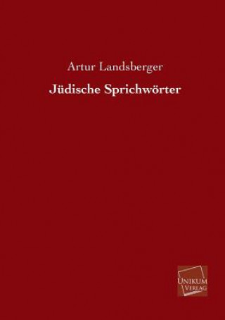 Kniha Judische Sprichworter Artur Landsberger