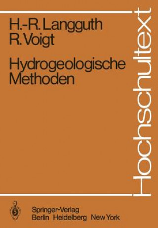 Carte Hydrogeologische Methoden Horst R. Langguth