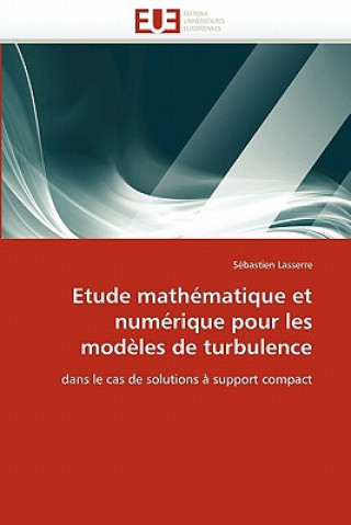 Książka Etude Math matique Et Num rique Pour Les Mod les de Turbulence Sébastien Lasserre