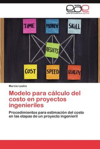 Kniha Modelo Para Calculo del Costo En Proyectos Ingenieriles Marcia Lastre