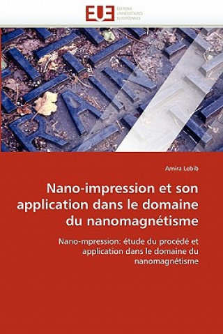 Buch Nano-impression et son application dans le domaine du nanomagnetisme Amira Lebib