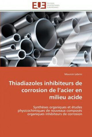 Könyv Thiadiazoles Inhibiteurs de Corrosion de L Acier En Milieu Acide Mounim Lebrini