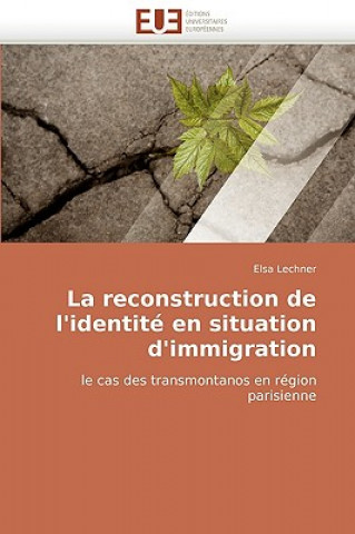 Carte Reconstruction de L''Identite En Situation D''Immigration Elsa Lechner