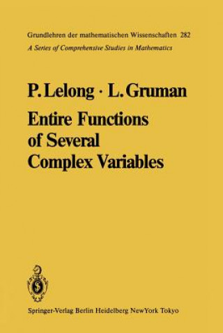 Książka Entire Functions of Several Complex Variables Pierre Lelong