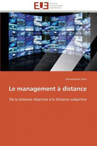 Book Le Management   Distance Emmanuelle Léon