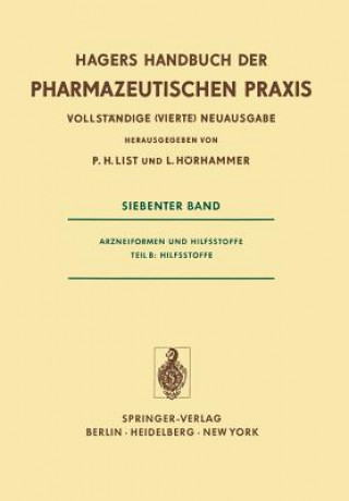 Kniha Arzneiformen und Hilfsstoffe Paul H. List