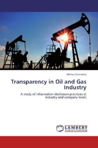 Kniha Transparency in Oil and Gas Industry Nikita Litvinenko