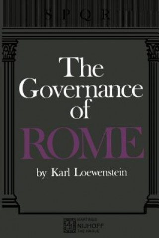 Könyv Governance of ROME Karl Loewenstein