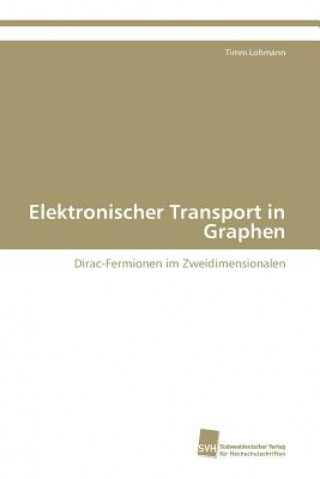 Kniha Elektronischer Transport in Graphen Timm Lohmann