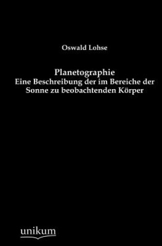 Könyv Planetographie Oswald Lohse