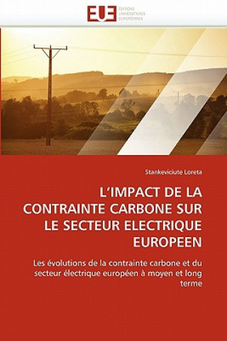 Carte L''impact de la Contrainte Carbone Sur Le Secteur Electrique Europeen Stankeviciute Loreta