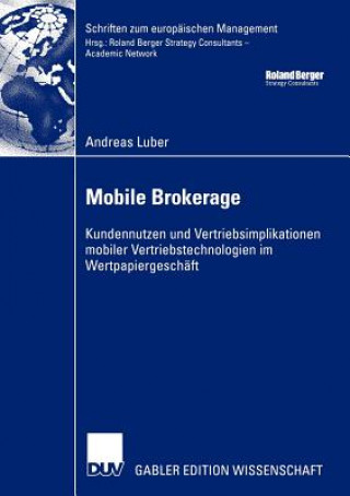 Kniha Mobile Brokerage Andreas Luber