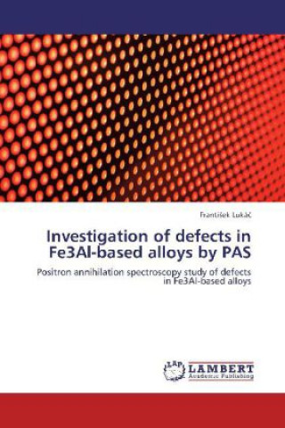 Книга Investigation of defects in Fe3Al-based alloys by PAS Frantisek Lukác