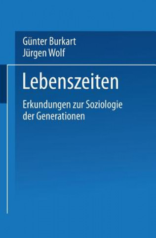Kniha Lebenszeiten Günter Burkart