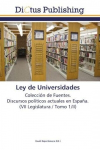 Kniha Ley de Universidades David Rojas Romero