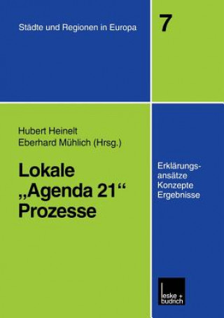 Kniha Lokale "agenda 21"-Prozesse Hubert Heinelt