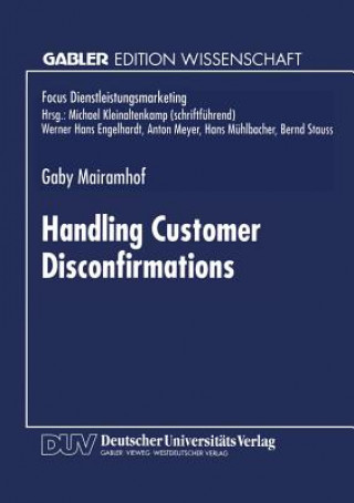 Carte Handling Customer Disconfirmations Gaby Mairamhof