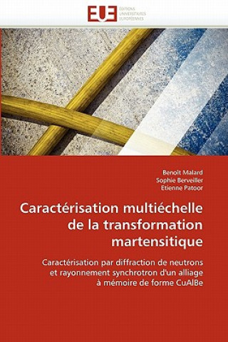 Книга Caract risation Multi chelle de la Transformation Martensitique Benoît Malard