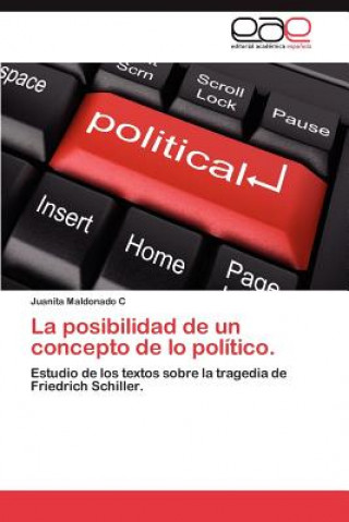 Book Posibilidad de Un Concepto de Lo Politico. Juanita Maldonado C