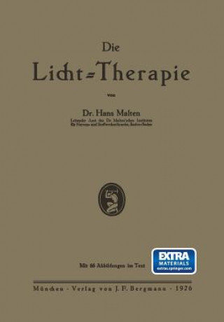 Βιβλίο Die Licht-Therapie Hans Malten