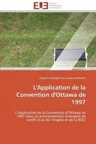 Książka L'application de la convention d'ottawa de 1997 Augustin Mangemosi Luwawa Makwala