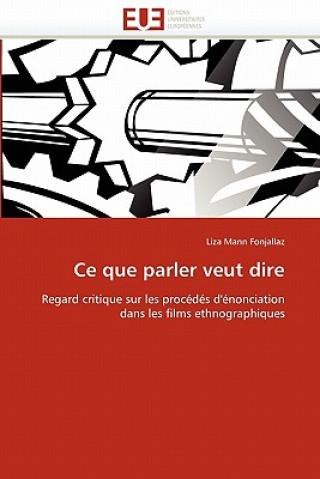 Книга Ce Que Parler Veut Dire Liza Mann Fonjallaz