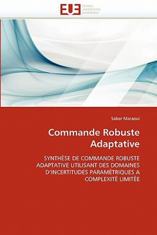 Libro Commande robuste adaptative Saber Maraoui