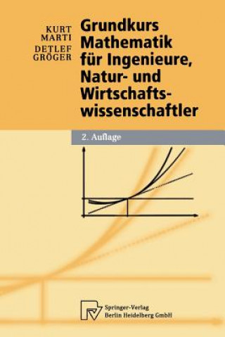 Kniha Grundkurs Mathematik F r Ingenieure, Natur- Und Wirtschaftswissenschaftler Kurt Marti