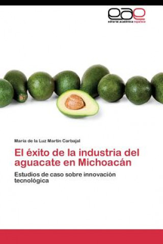 Kniha exito de la industria del aguacate en Michoacan María de la Luz Martín Carbajal