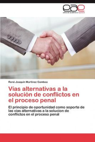 Könyv Vias alternativas a la solucion de conflictos en el proceso penal René Joaquin Martinez Gamboa