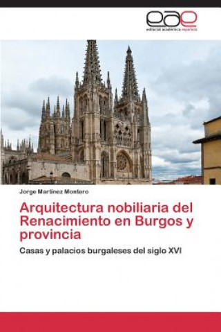 Könyv Arquitectura nobiliaria del Renacimiento en Burgos y provincia Jorge Martínez Montero