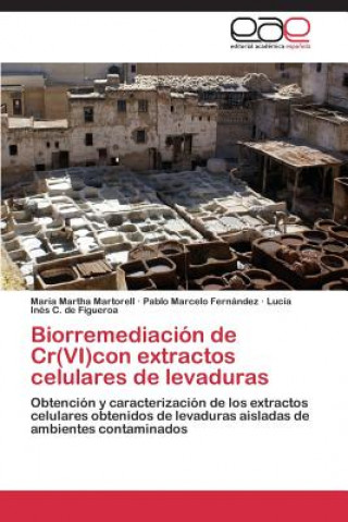 Könyv Biorremediacion de Cr(VI)con extractos celulares de levaduras María Martha Martorell