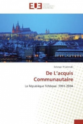 Book De L'acquis Communautaire Solange Maslowski