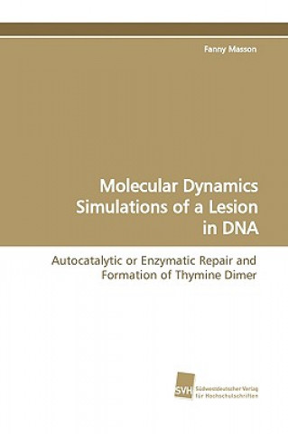 Könyv Molecular Dynamics Simulations of a Lesion in DNA Fanny Masson