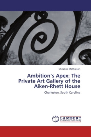 Könyv Ambition's Apex: The Private Art Gallery of the Aiken-Rhett House Christine Mathieson