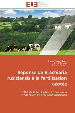 Kniha Reponse de Brachiaria Ruziziensis   La Fertilisation Azot e Benoît Boukila