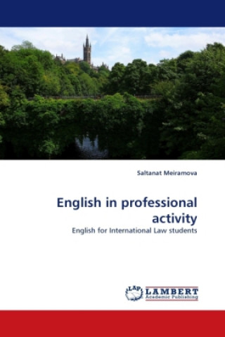 Książka English in professional activity Saltanat Meiramova