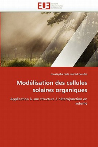 Kniha Mod lisation Des Cellules Solaires Organiques Mustapha Reda Merad Boudia