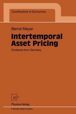 Книга Intertemporal Asset Pricing Bernd Meyer