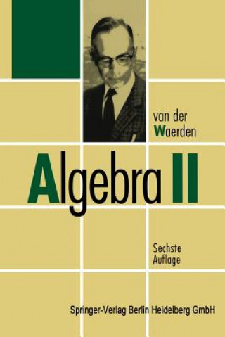 Kniha Algebra II B.L.van der Waerden