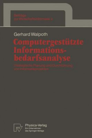 Book Computergestutzte Informationsbedarfsanalyse Gerhard Walpoth