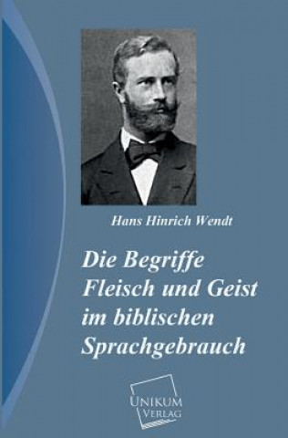 Kniha Begriffe Fleisch Und Geist Im Biblischen Sprachgebrauch Hans H. Wendt