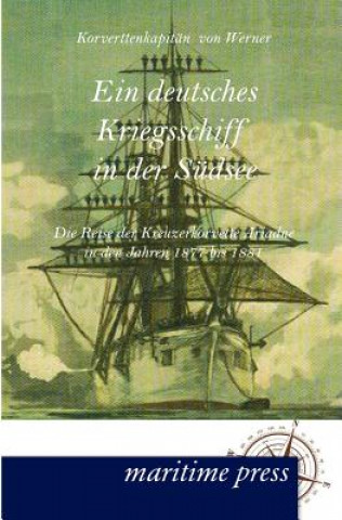 Carte Deutsches Kriegsschiff in Der S Dsee B. von Werner