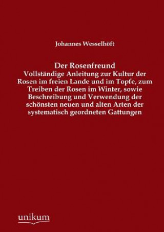 Könyv Rosenfreund Johannes Wesselhöft